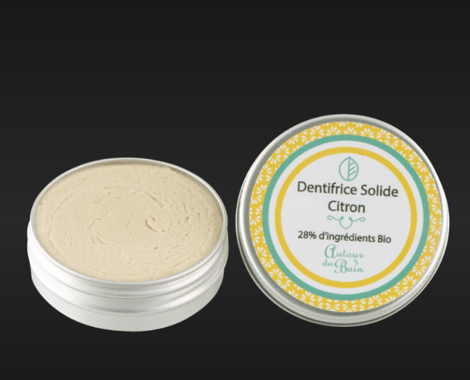 dentifrice citron jaune image